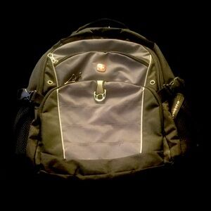SwissGear Laptop Backpack, Black,gray 17.5-Inch school or college